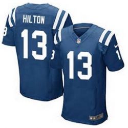 Cheap TY Hilton Colts Jersey From China #13 Blue Elite