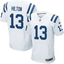 Cheap TY Hilton Colts Jersey From China #13 White Elite