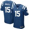 Cheap LaVon Brazill Colts Jersey From China #15 Blue Elite