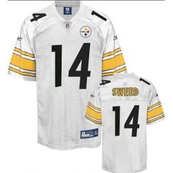 Cheap Limas Sweed Steelers Jersey #14 White From China