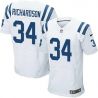 Cheap Trent Richardson Colts Jersey From China #34 White Elite