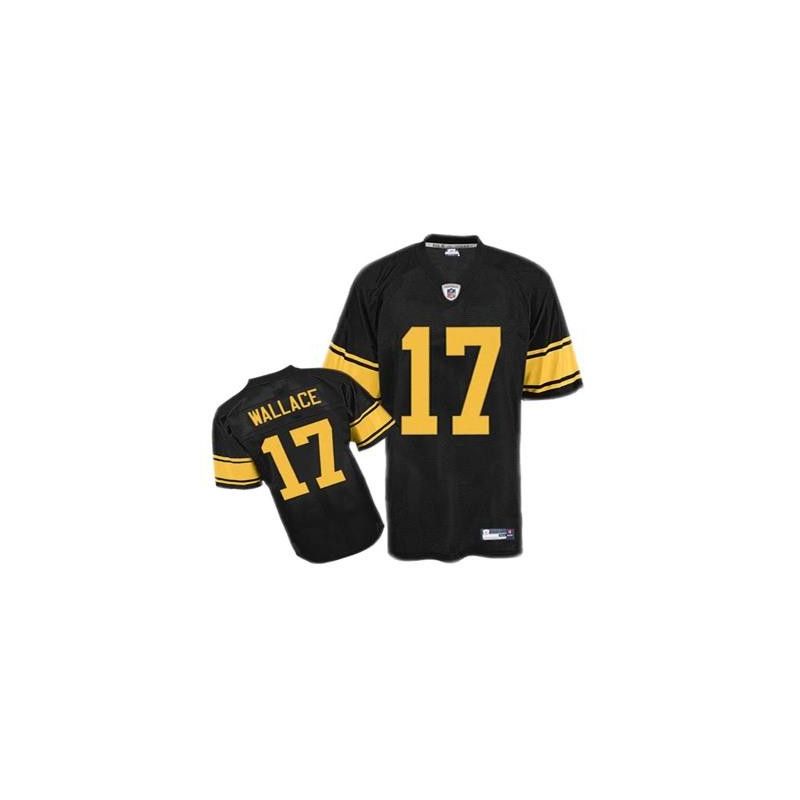Cheap Mike Wallace Steelers Jersey #17 Black Yellow number From China Cheap Mike Wallace Steelers Jersey #17 Black Yellow number From China