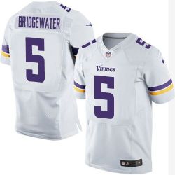 Cheap Teddy Bridgewater Vikings Jersey From China #5 White 2014new Elite