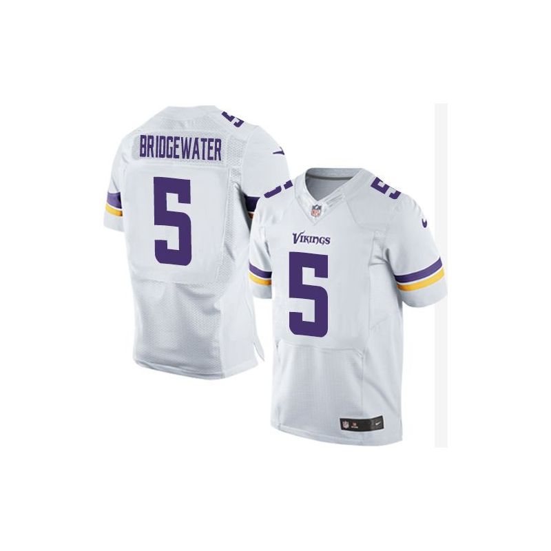 Cheap Teddy Bridgewater Vikings Jersey From China #5 White 2014new Elite Cheap Teddy Bridgewater Vikings Jersey From China #5 White 2014new Elite