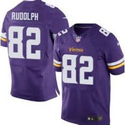 Cheap Kyle Rudolph Vikings Jersey From China #82 Purple 2014new Elite
