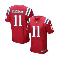 Cheap Julian Edelman Patriots Jersey From China #11 Red Elite