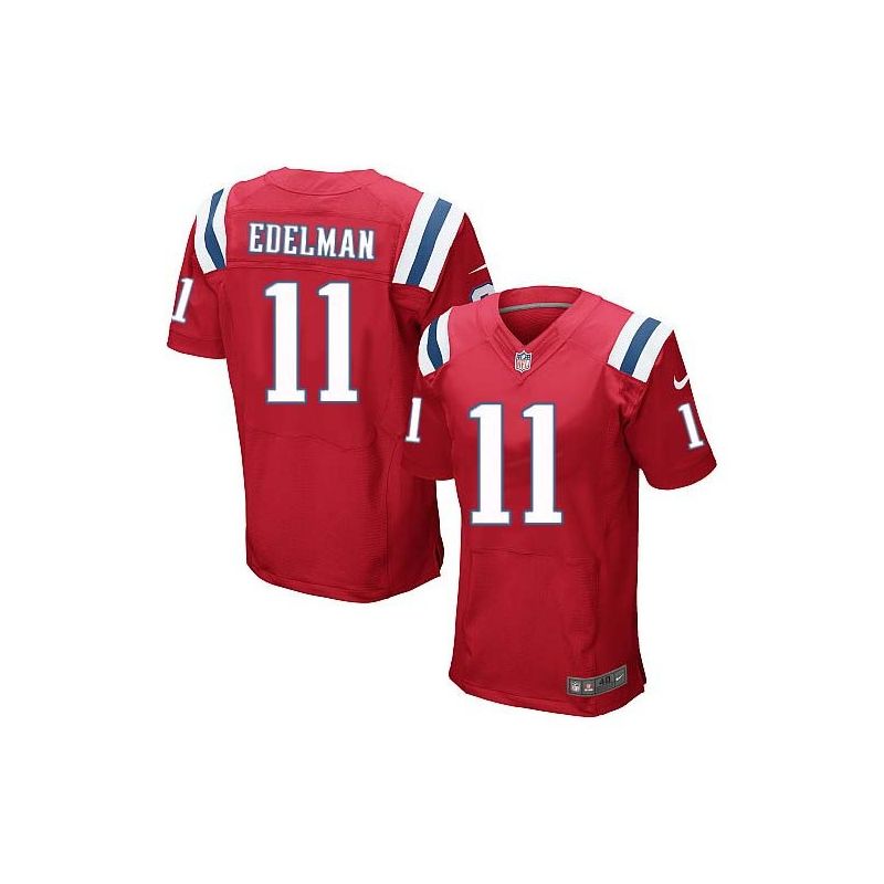 Cheap Julian Edelman Patriots Jersey From China #11 Red Elite Cheap Julian Edelman Patriots Jersey From China #11 Red Elite