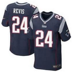 Cheap Darrelle Revis Patriots Jersey From China #24 Blue Elite