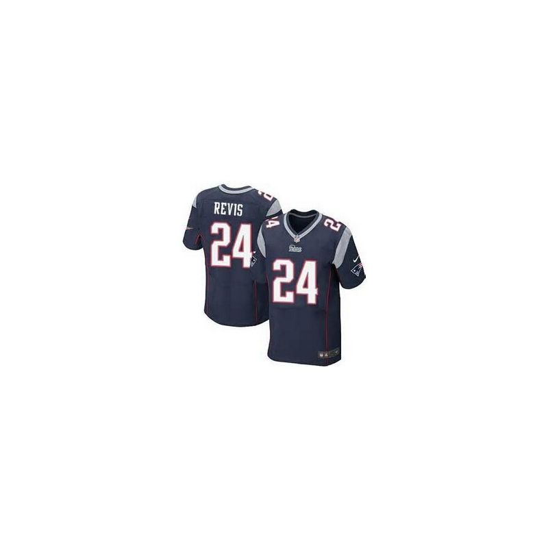 Cheap Darrelle Revis Patriots Jersey From China #24 Blue Elite