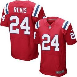 Cheap Darrelle Revis Patriots Jersey From China #24 Red Elite