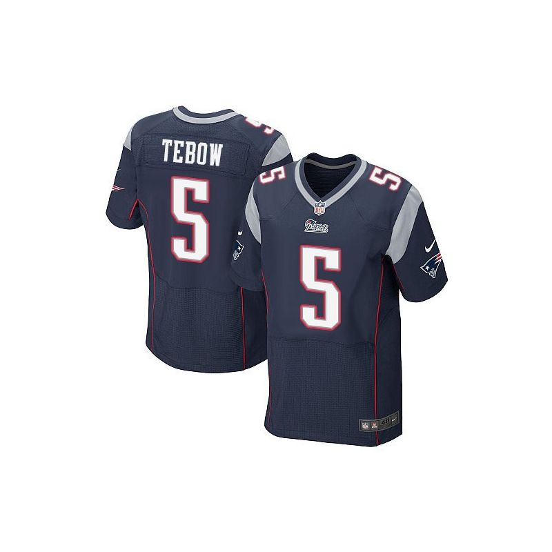 Cheap Tim Tebow Patriots Jersey From China #5 Blue Elite Cheap Tim Tebow Patriots Jersey From China #5 Blue Elite