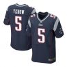 Cheap Tim Tebow Patriots Jersey From China #5 Blue Elite