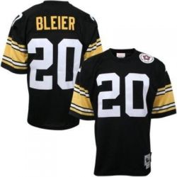 Cheap Rocky Bleier Steelers Jersey #20 Black Throwback From China