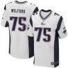 Cheap Vince Wilfork Patriots Jersey From China #75 White Elite