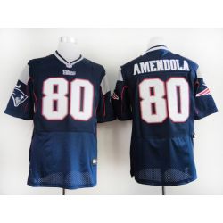 Cheap Danny Amendola Patriots Jersey From China #80 Blue Elite