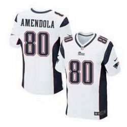 Cheap Danny Amendola Patriots Jersey From China #80 White Elite