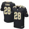 Cheap Keenan Lewis Saints Jersey From China #28 Black Elite