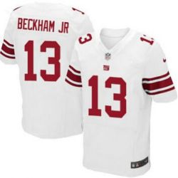 Cheap Odell Beckham JR Giants Jersey From China #13 White Elite