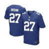 Cheap Stevie Brown Giants Jersey From China #27 Blue Elite