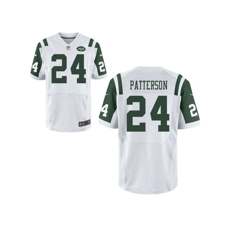 Cheap Dimitri Patterson Jets Jersey From China #24 White Elite