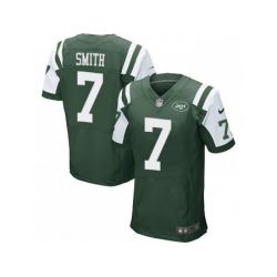 Cheap Geno Smith Jets Jersey From China #7 Green Elite