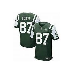 Cheap Eric Decker Jets Jersey From China #87 Green Elite