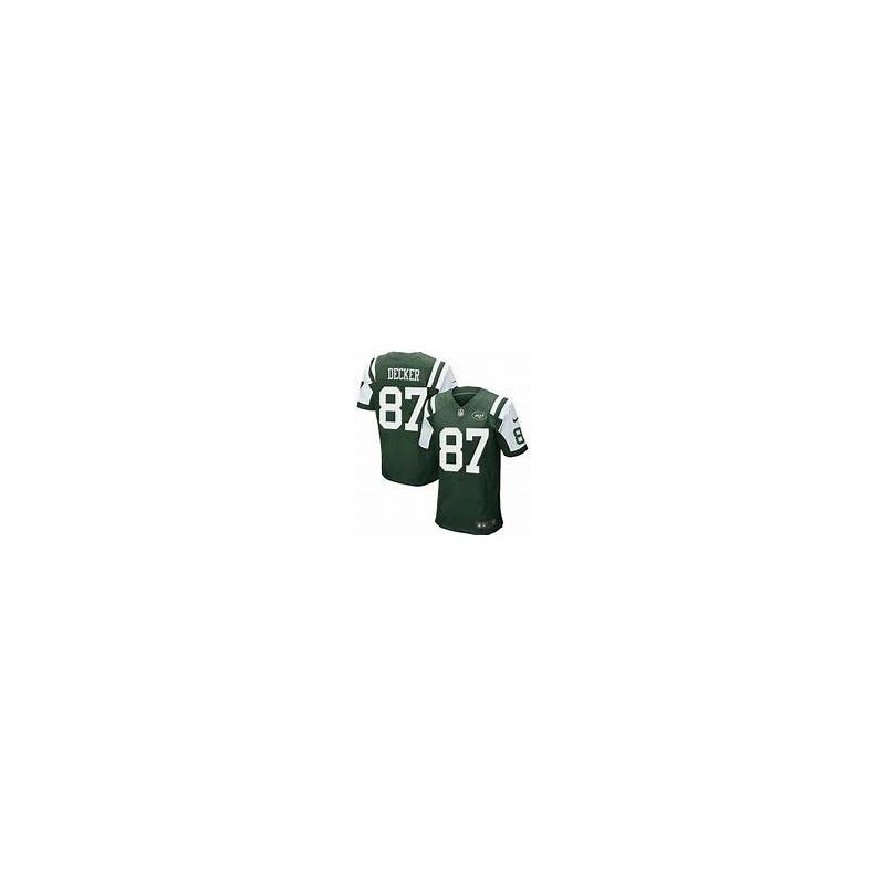 Cheap Eric Decker Jets Jersey From China #87 Green Elite