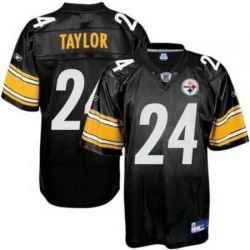 Cheap Ike Taylor Steelers Jersey #24 Black From China