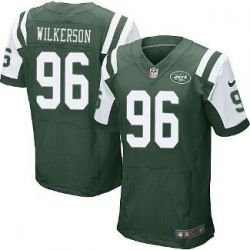 Cheap Muhammad Wilkerson Jets Jersey From China #96 Green Elite