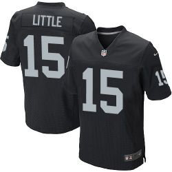 Cheap Greg Little Raiders Jersey From China #15 Black Elite
