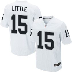 Cheap Greg Little Raiders Jersey From China #15 White Elite