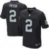 Cheap Terrelle Pryor Raiders Jersey From China #2 Black Elite