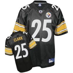 Cheap Ryan Clark Steelers Jersey #25 Black From China