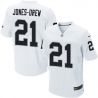 Cheap Maurice Jones-Drew Raiders Jersey From China #21 White Elite