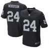 Cheap Charles Woodson Raiders Jersey From China #24 Black Elite