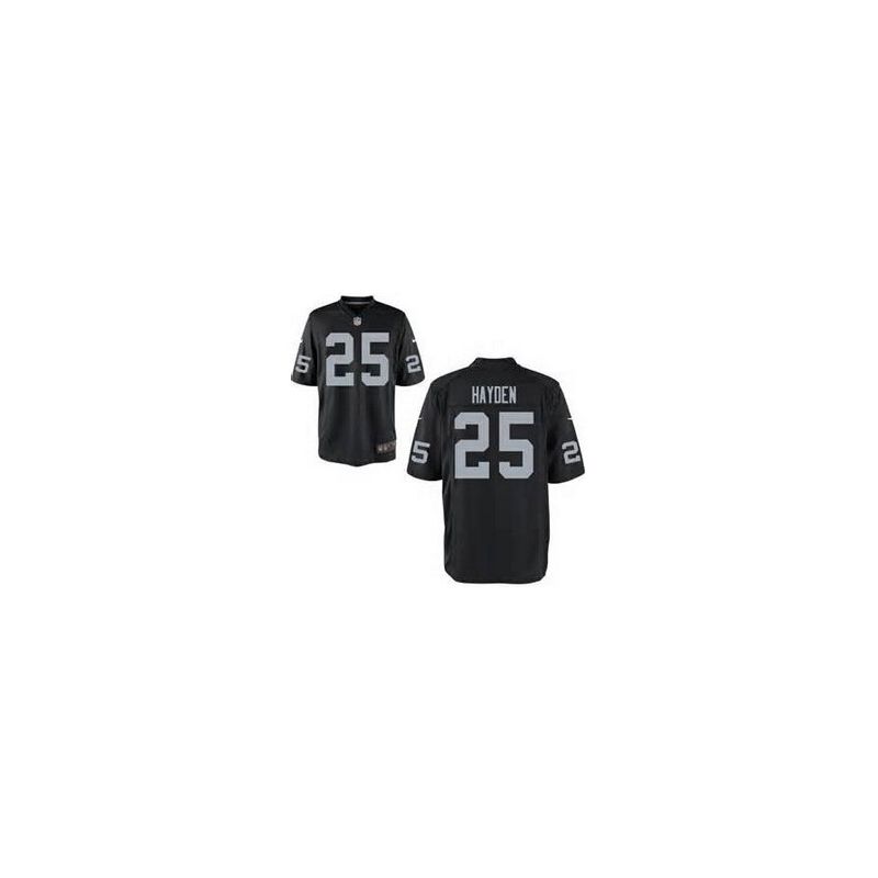 Cheap DJ Hayden Raiders Jersey From China #25 Black Elite Cheap DJ Hayden Raiders Jersey From China #25 Black Elite