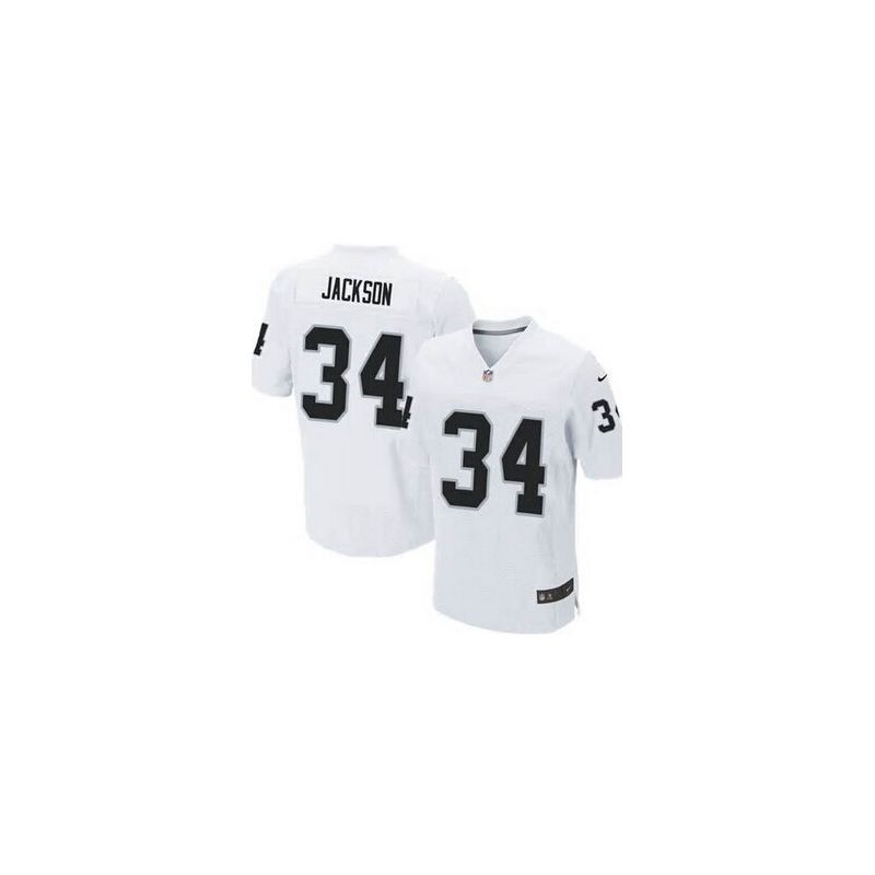 Cheap Bo Jackson Raiders Jersey From China #34 White Elite Cheap Bo Jackson Raiders Jersey From China #34 White Elite