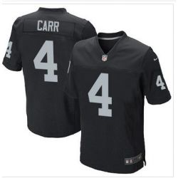 Cheap Derek Carr Raiders Jersey From China #4 Black Elite