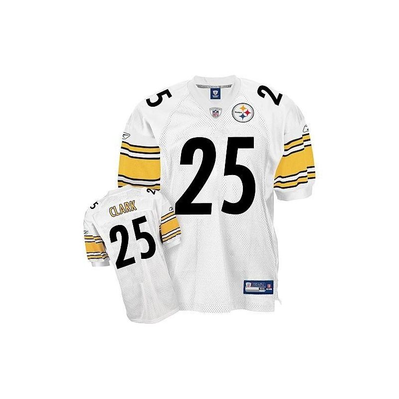 Cheap Ryan Clark Steelers Jersey #25 White From China Cheap Ryan Clark Steelers Jersey #25 White From China