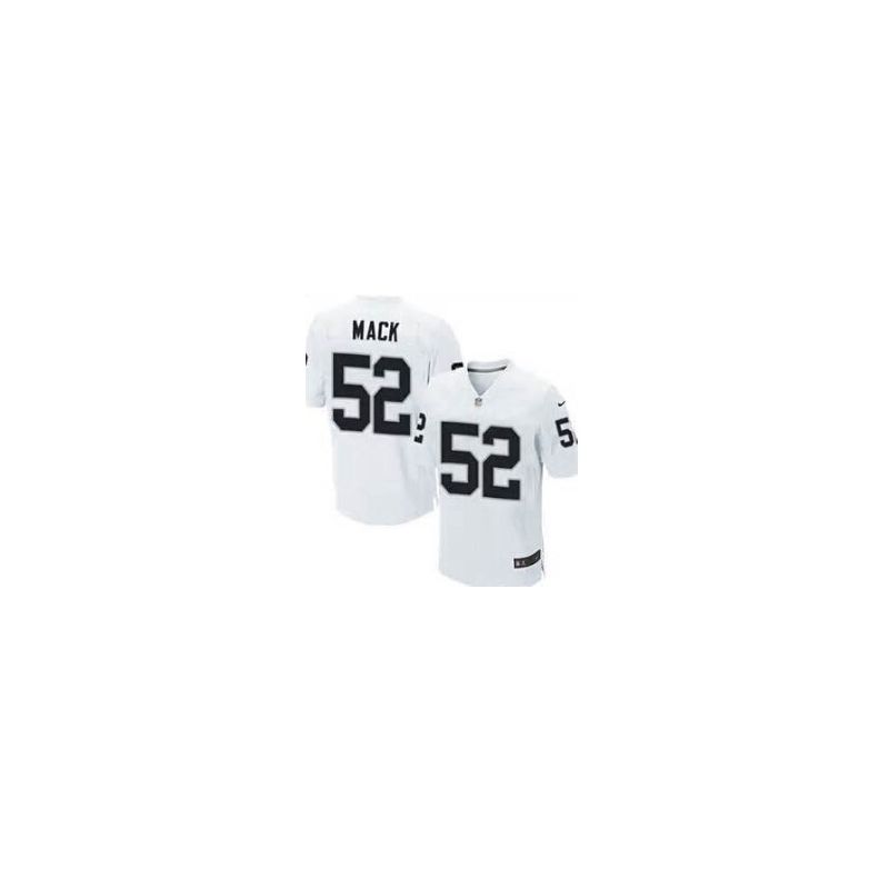 Cheap Khalil Mack Raiders Jersey From China #52 White Elite Cheap Khalil Mack Raiders Jersey From China #52 White Elite