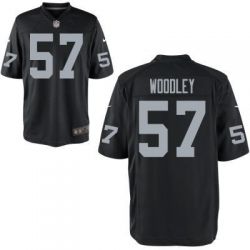 Cheap LaMarr Woodley Raiders Jersey From China #57 Black Elite
