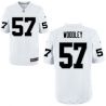 Cheap LaMarr Woodley Raiders Jersey From China #57 White Elite