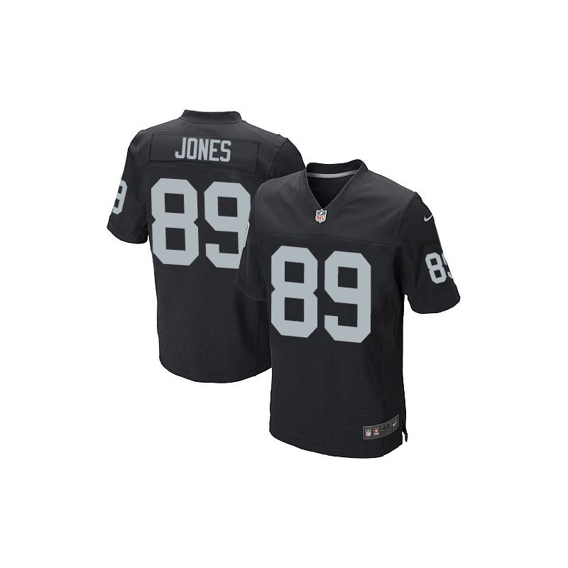 Cheap James Jones Raiders Jersey From China #89 Black Elite Cheap James Jones Raiders Jersey From China #89 Black Elite