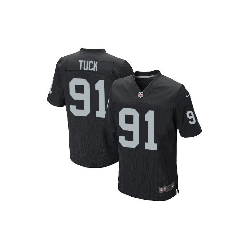 Cheap Justin Tuck Raiders Jersey From China #91 Black Elite Cheap Justin Tuck Raiders Jersey From China #91 Black Elite