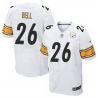 Cheap LeVeon Bell Steelers Jersey From China #26 White Elite