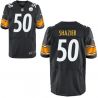 Cheap Ryan Shazier Steelers Jersey From China #50 Black Elite