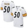Cheap Ryan Shazier Steelers Jersey From China #50 White Elite