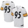 Cheap Jarvis Jones Steelers Jersey From China #95 White Elite