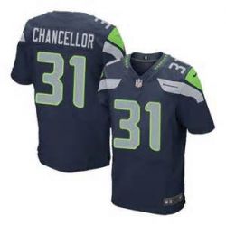 Cheap Kam Chancellor Seahawks Jersey From China #31 Blue Elite