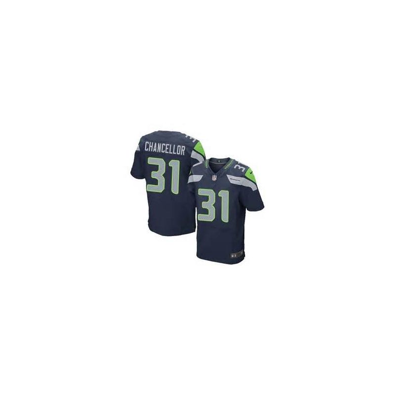 Cheap Kam Chancellor Seahawks Jersey From China #31 Blue Elite